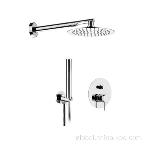 Bathroom Shower Steam Wall Mounted Concealed Shower Mixer With Shower Head Supplier